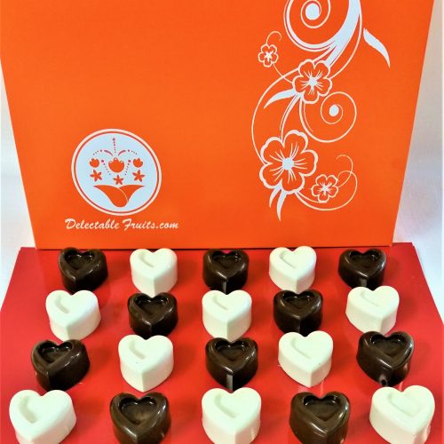 Fruity Chocolate Hearts