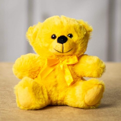 6" Bumblebee Yellow Colorama Bear