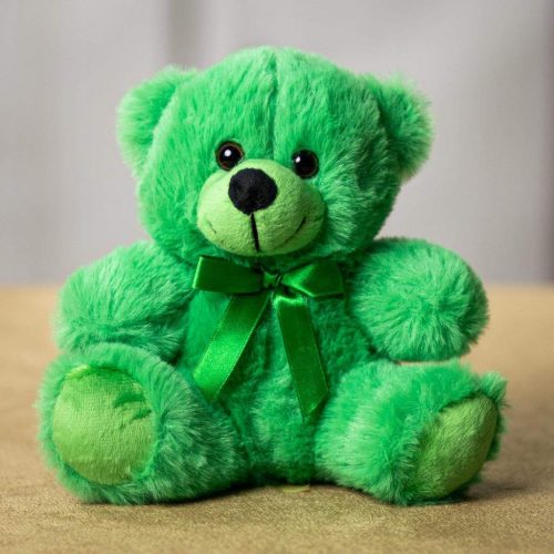 6" Spring Green Colorama Bear