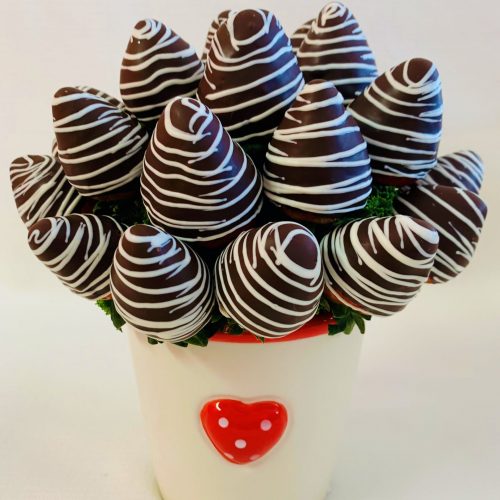 Lots Of Berries ( All Milk Chocolate With White Drizzle)
